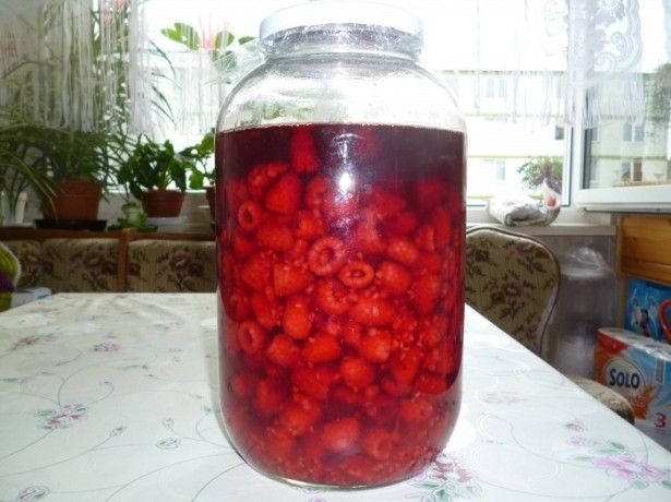 Чего приготовить с малиной вкусненького. Наливка из малины