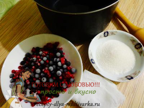 Клюква в мультиварке. Морс в мультиварке.