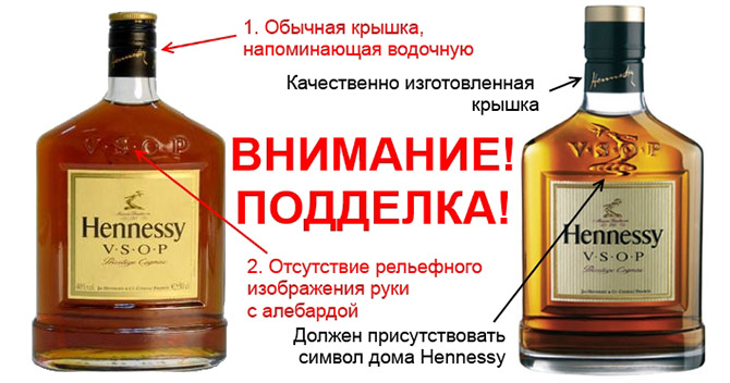 Поддельный hennessy. Как отличить настоящий Hennessy от поддельного.