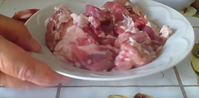 Грузинский суп харчо из баранины.