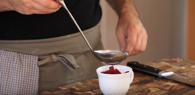 Грузинский суп харчо из баранины.