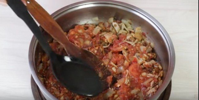 Грузинский суп харчо из баранины.